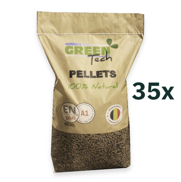 Pellets ENplus GREEN-TECH 35 sacs papier