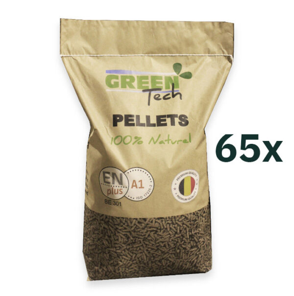 Pellets ENplus GREEN-TECH 65 sacs papier