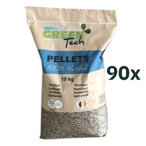 Pellets ENplus GREEN-TECH 90 sacs papier